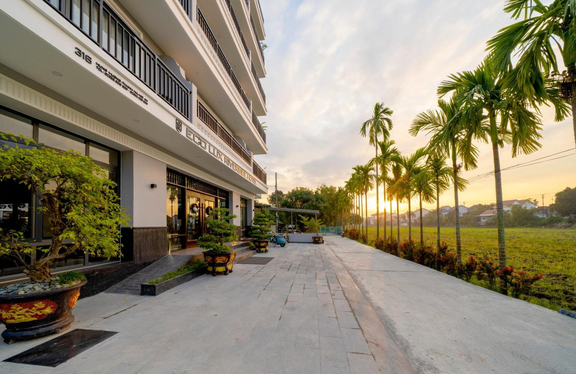 Eco Lux Riverside Hotel&Spa Hoi An Exterior foto